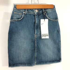 Zara denim skirt